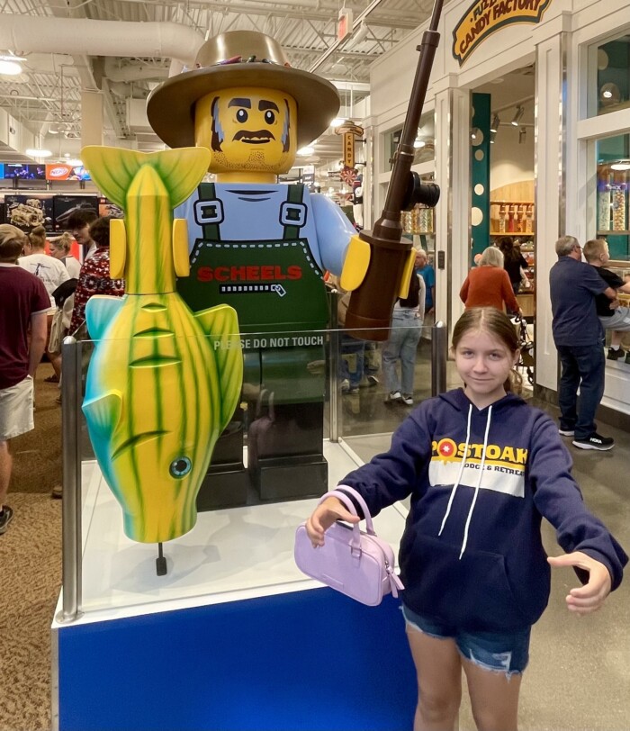 lego fisherman at scheels tulsa
