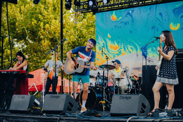 Symon Hajjar/Hot Toast Music Company outdoor performance