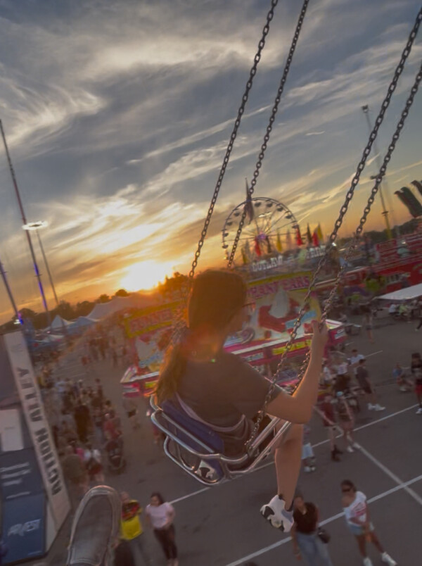 swings at the tulsa state fair