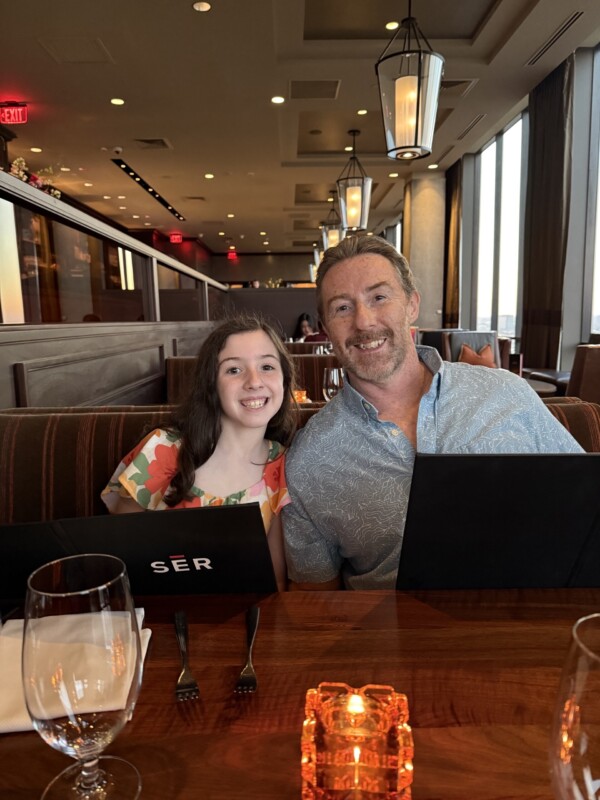 Isabelle and Peter Murphy at SER at Hilton Anatole
