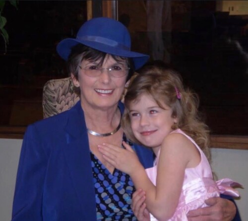 Jameson and her grandmother